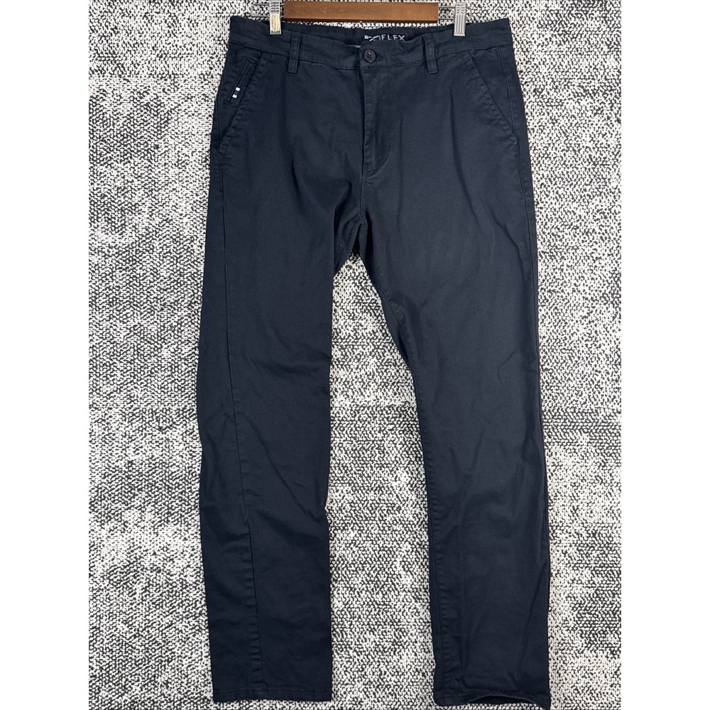 Southpole Flex Chino Pants‎ Mens 34X30 (Actual 33 X 30) Movement Stretch Black